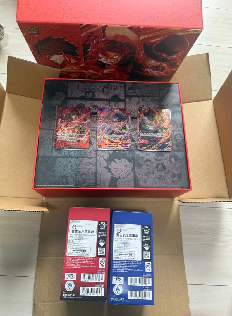 ①受け継がれる意志 ②ワンピース蒼海の七傑 ③3rdANNIVERSARYSET