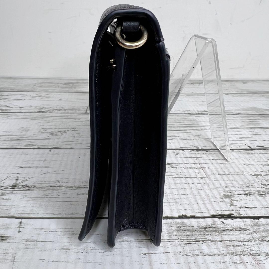 COACH コーチ レザー ウォレットショルダー クロスボディウォレット