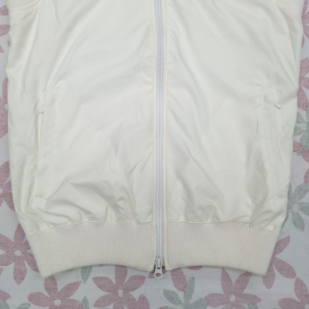 美品　パーリーゲイツ　ベスト　Lサイズ　ホワイト　切り替えニット