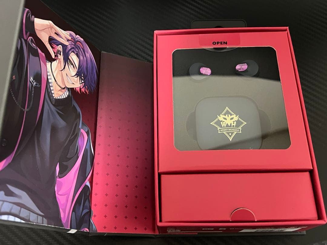 未使用　AVIOT イヤホン にじさんじ渡会雲雀　コラボイヤホン