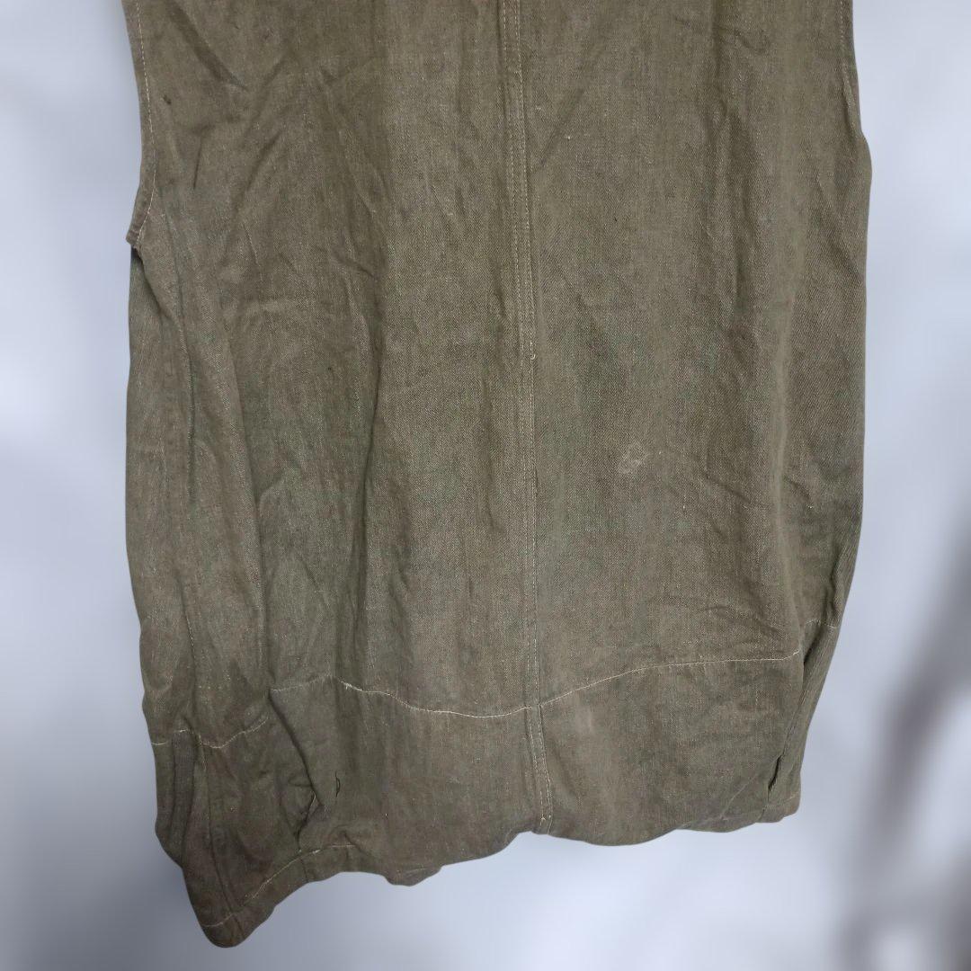 WW2英軍パラシュートオーバースモック　グリーンデニム　ビーバーディル1943