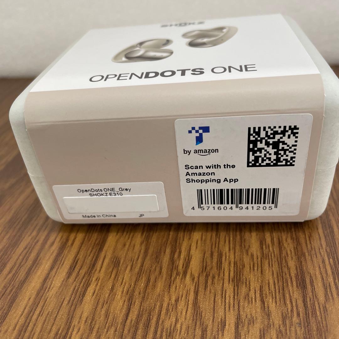 9624 新品未開封　SHOKZ OPENDOTS ONE グレー