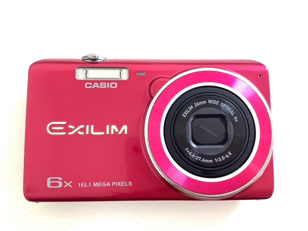 [z838]カシオ CASIO EXILIM EX-ZS26 ピンク