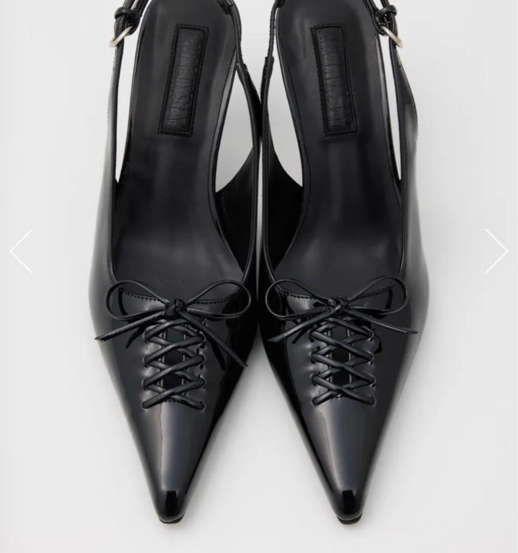 SLY スライ　パンプス　MICHIXSLY POINTED サンダル　Mサイズ