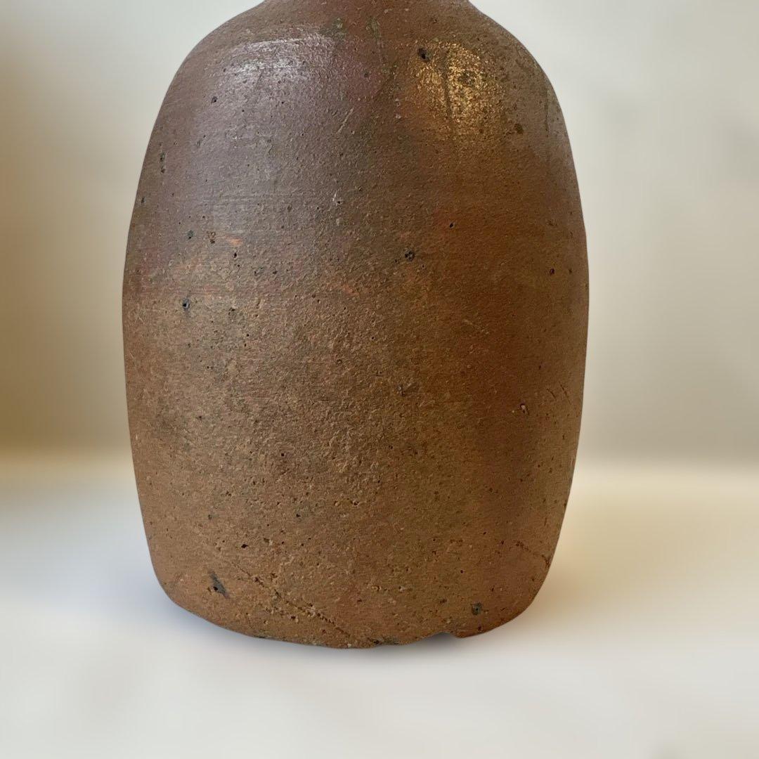 古備前　桃山時代　徳利　桂又三郎識