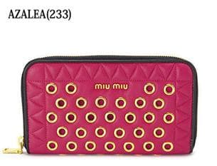 【むぅまっくす♡】【希少】【新品・未使用品】ミュウミュウ 長財布