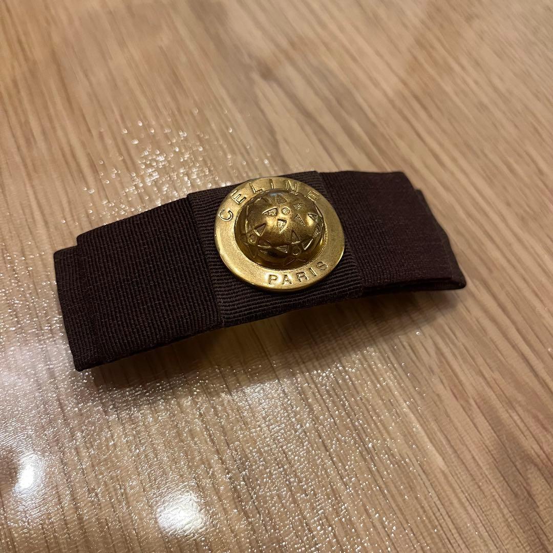 【takumi hara. 】CELINE バレッタ ヴィンテージ