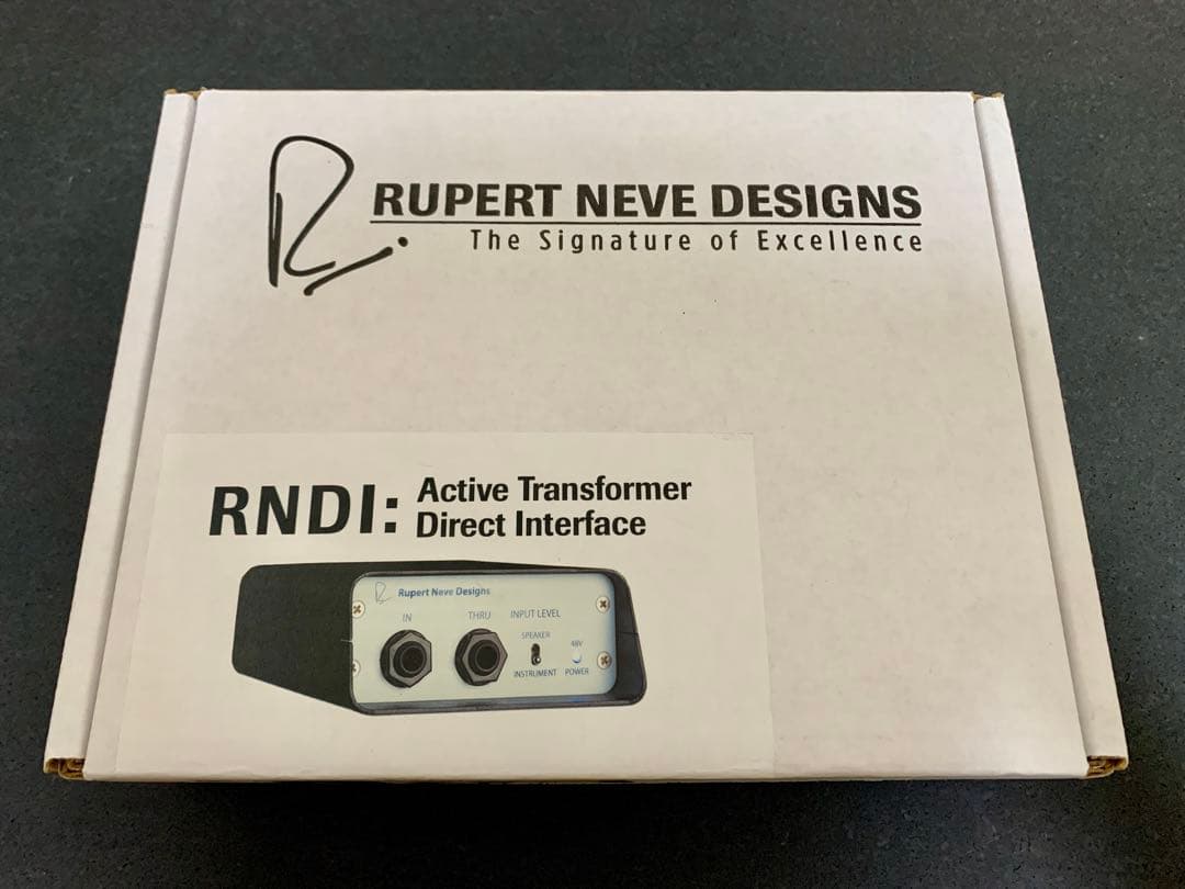 Rupert Neve Designs RNDI ダイレクトボックス