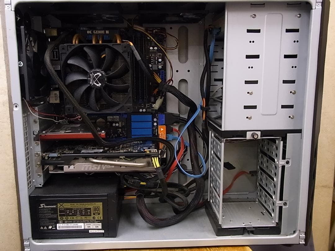 自作パソコン　i7-2600K 　Z77A-GD65