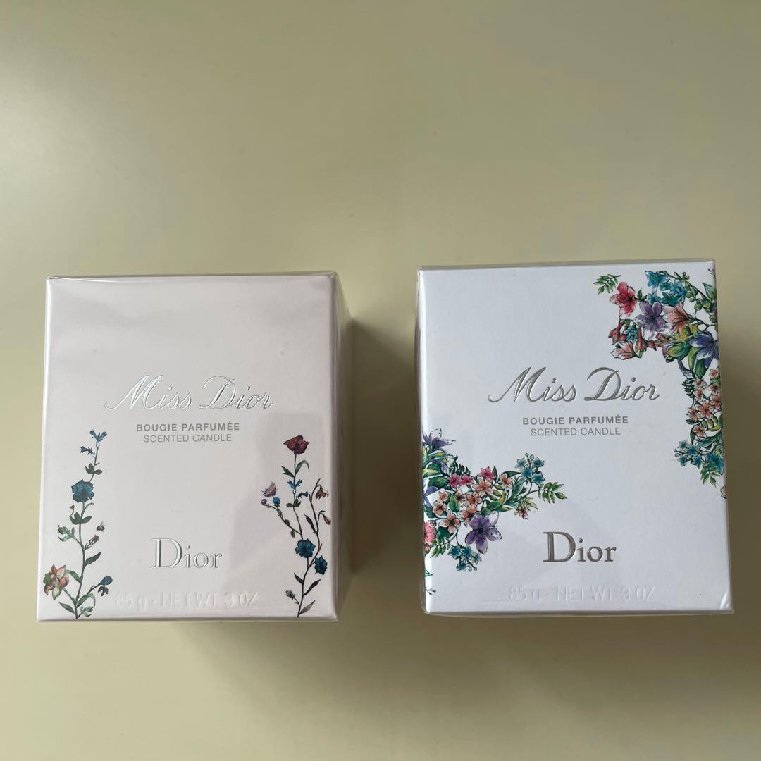 限定品 未開封新品 DIOR Miss Diorミスディオール　キャンドル2種