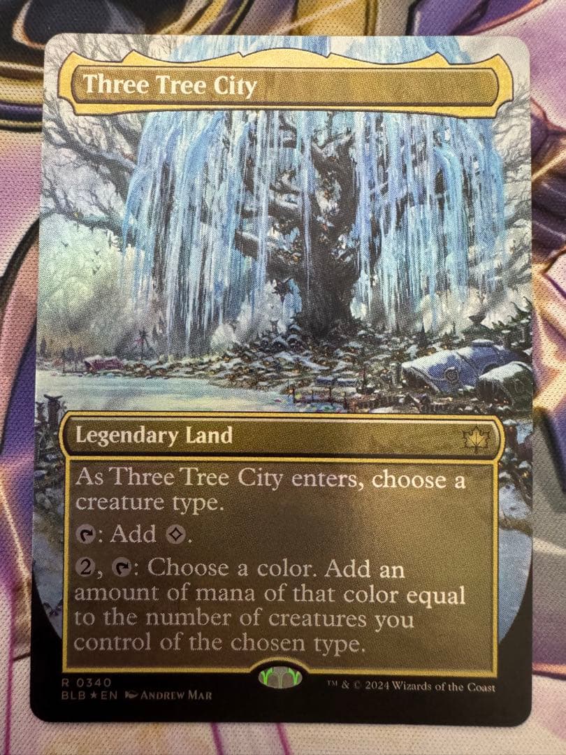 MTG ボーダーレス　三本木市　英語Foil 冬②