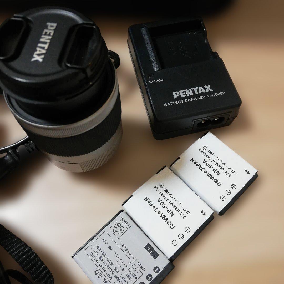 PENTAX Q10 レンズ2本 バッテリー3個付