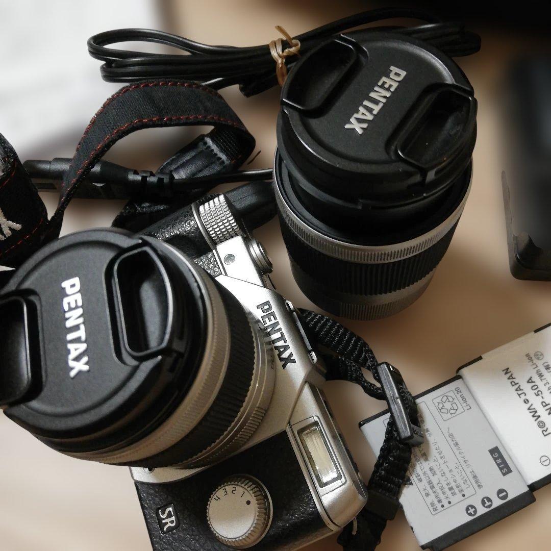 PENTAX Q10 レンズ2本 バッテリー3個付