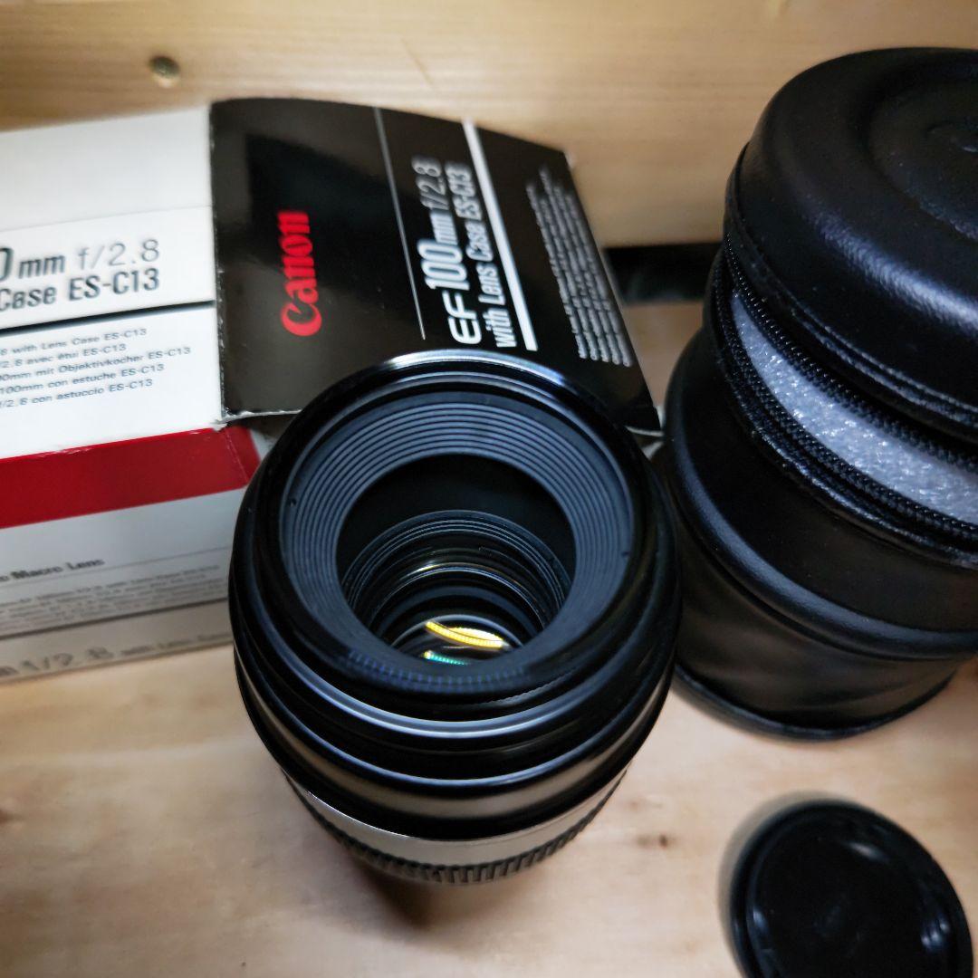 中古　Canon EF100F2.8マクロ