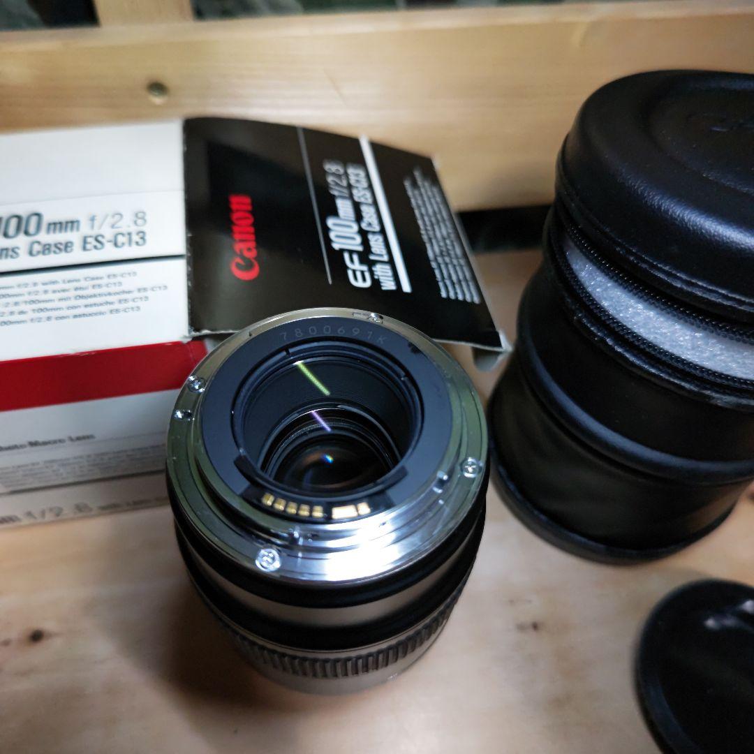 中古　Canon EF100F2.8マクロ