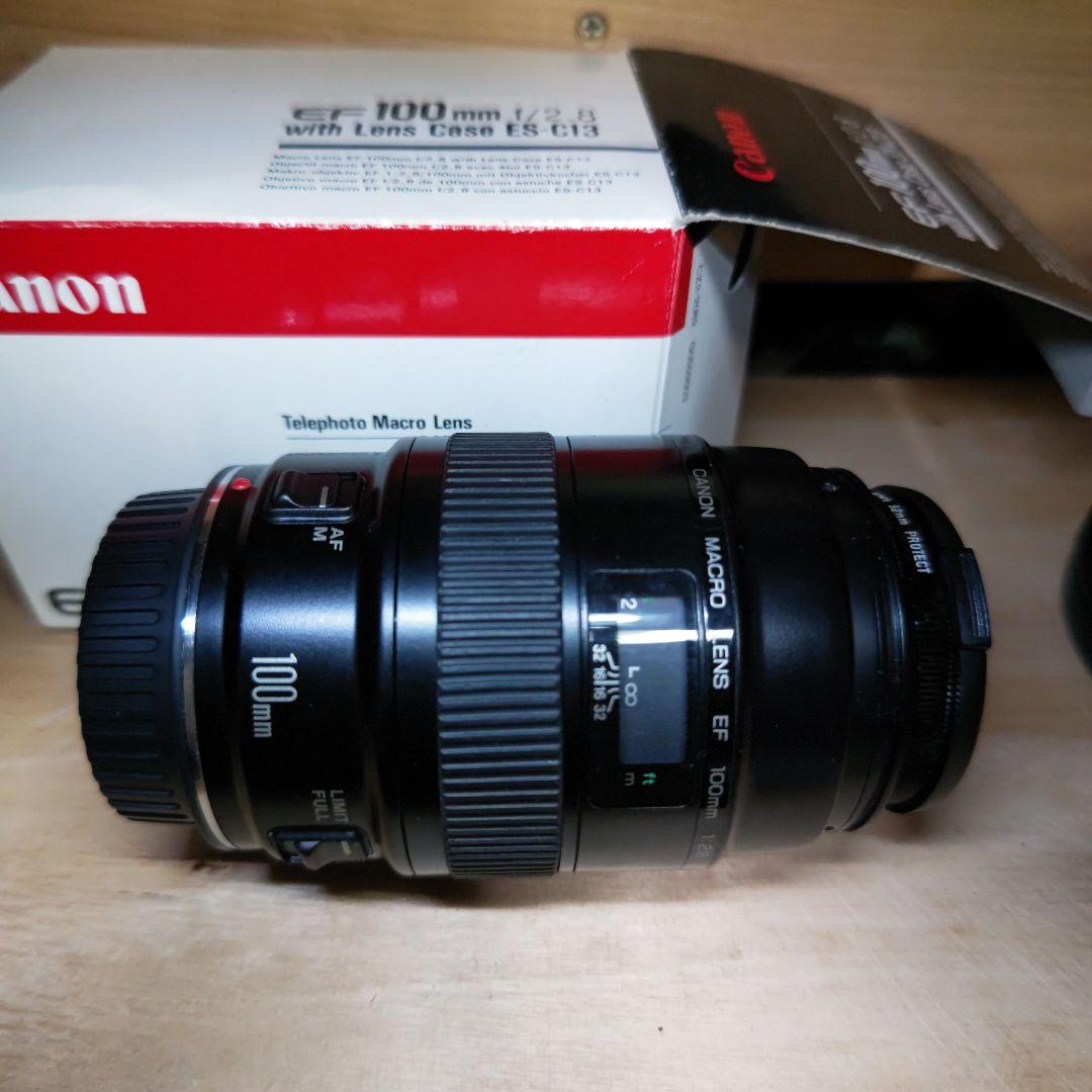 中古　Canon EF100F2.8マクロ