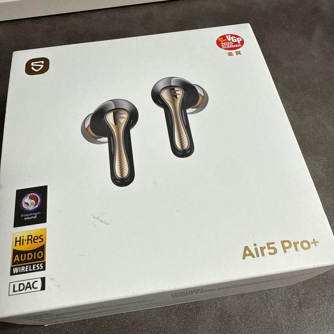 SOUNDPEATS Air5 Pro+ ワイヤレスイヤフォン