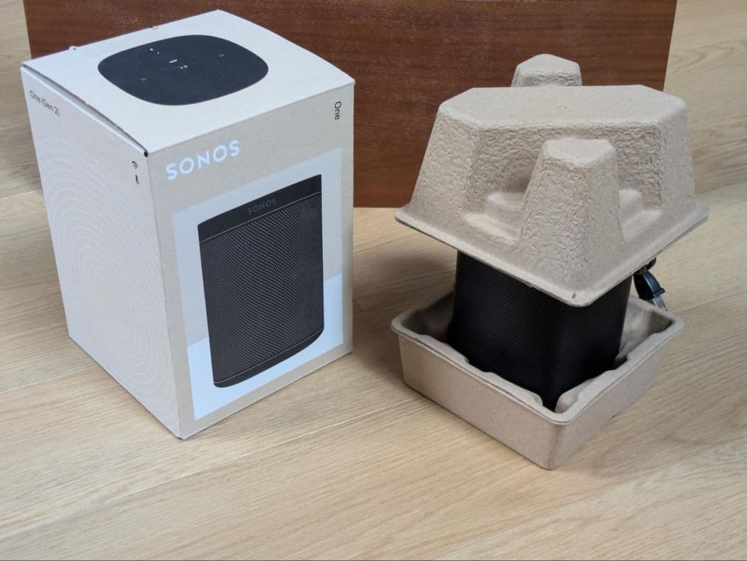 Sonos One (Gen 2) ブラック ワイヤレススピーカー