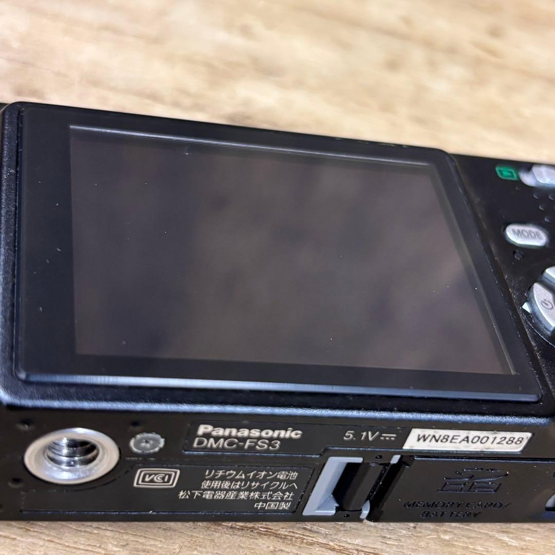 稼働品 パナソニック LUMIX DMC-FS3 コンデジ LEICAレンズ