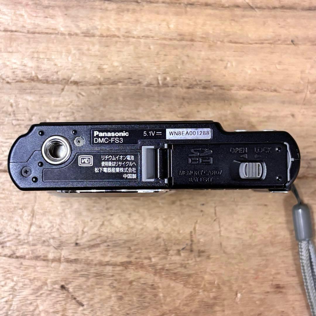 稼働品 パナソニック LUMIX DMC-FS3 コンデジ LEICAレンズ