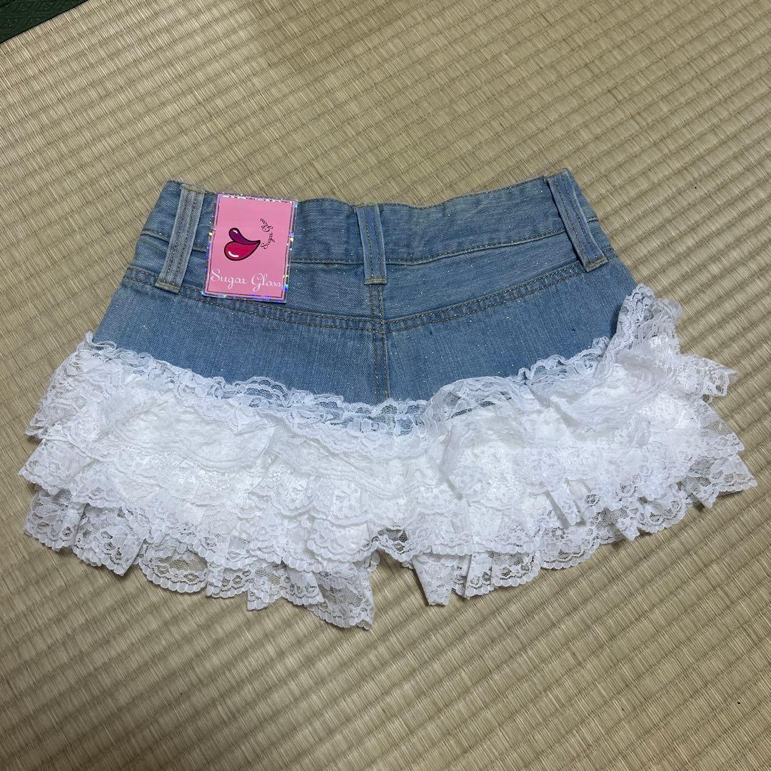 新品タグ付き!!激レア！MARSガーターデニムショートパンツ