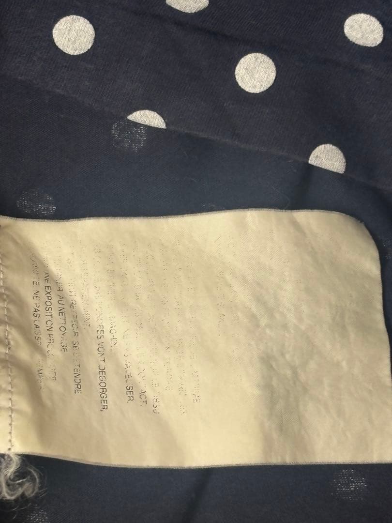 PLAY Comme des Garçons ドット柄長袖Tシャツ L