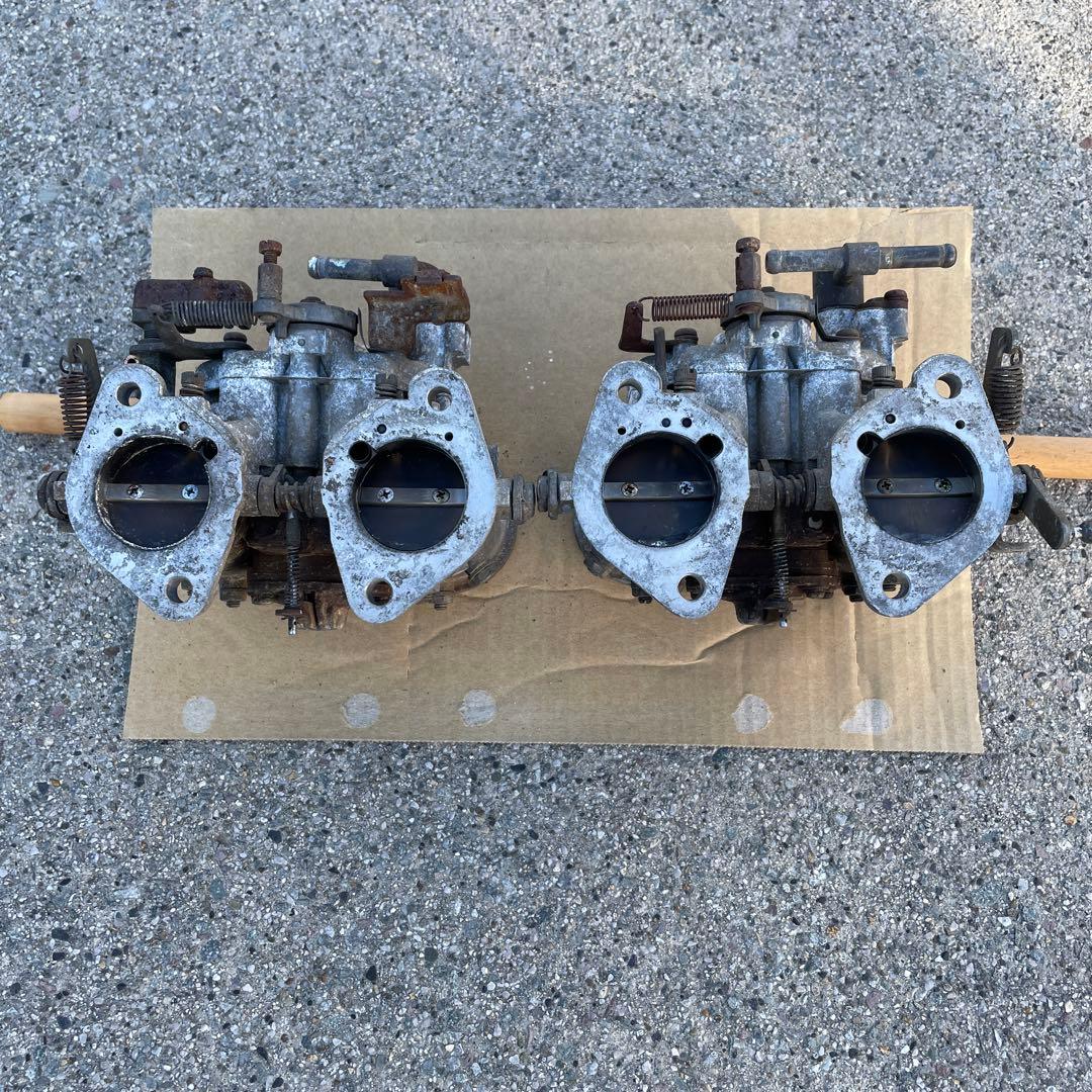 トヨタ純正ソレックス　40パイ　トヨタ2TG用　インマニ