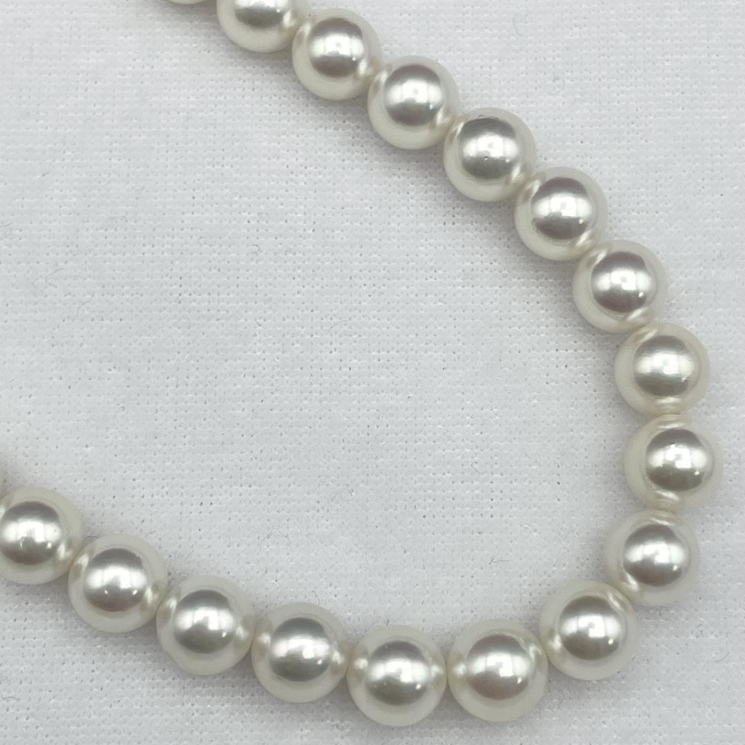 アコヤ真珠 花珠 GGC鑑別書 約7-7.5 ネックレス イヤリング