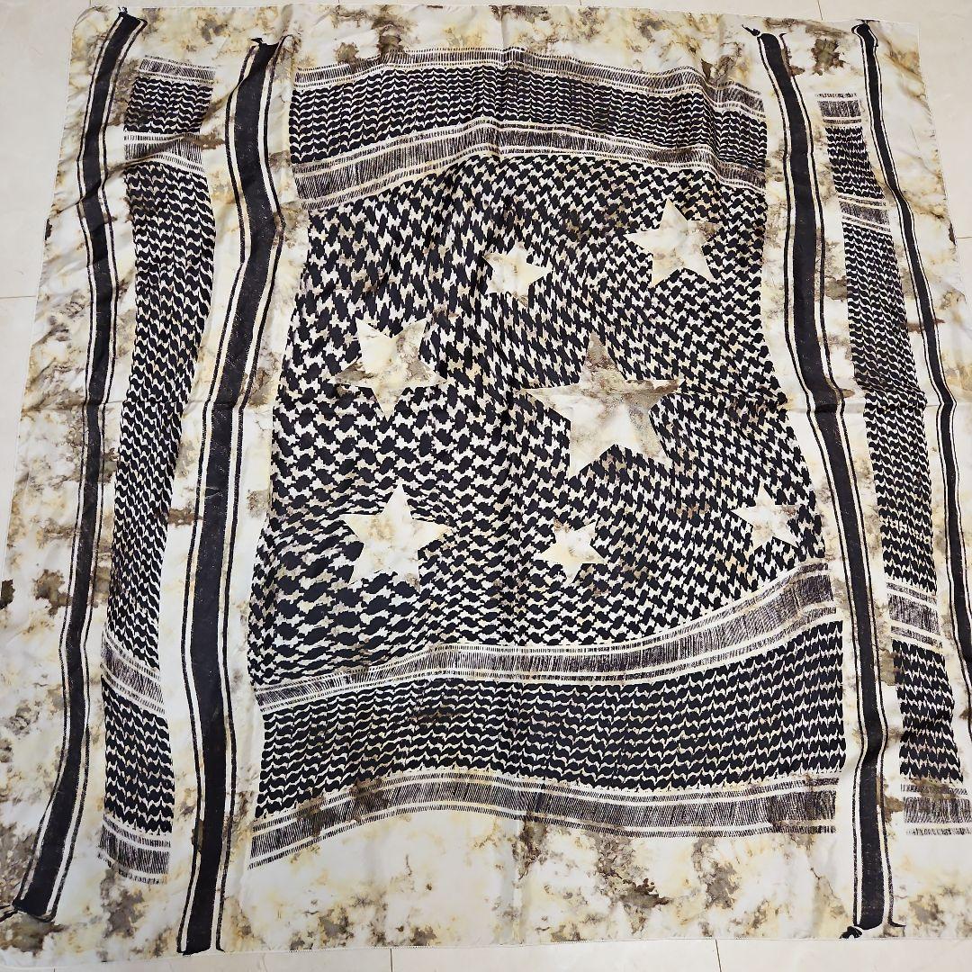 イタリア製GIORGIO BRATO ジョルジオブラット大判 シルク ストール