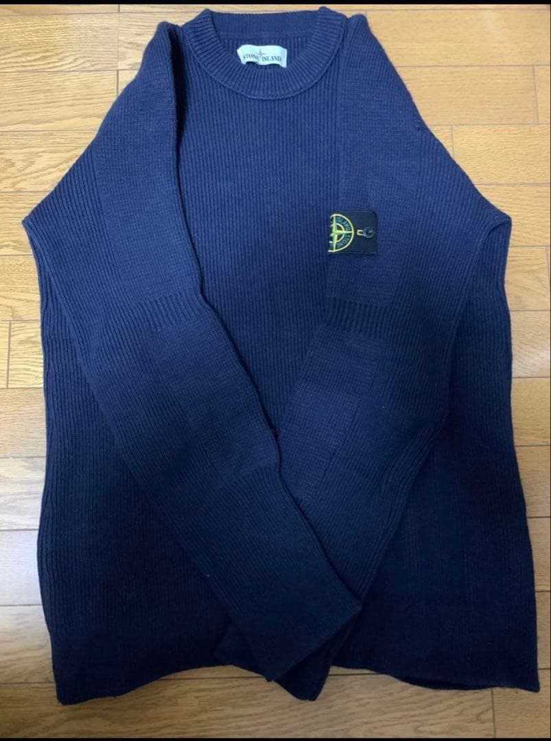o*u様 STONE  ストーンアイランド ニット 紺色