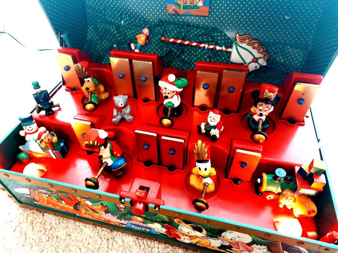 【ミッキーズ ミュージカルトイチェスト 】Xmas オルゴール　ミッキー