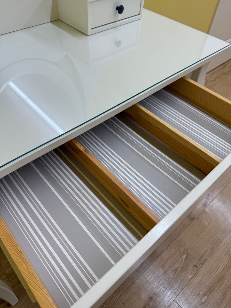 634　IKEA HEMNES ドレッサー テーブル ミラー