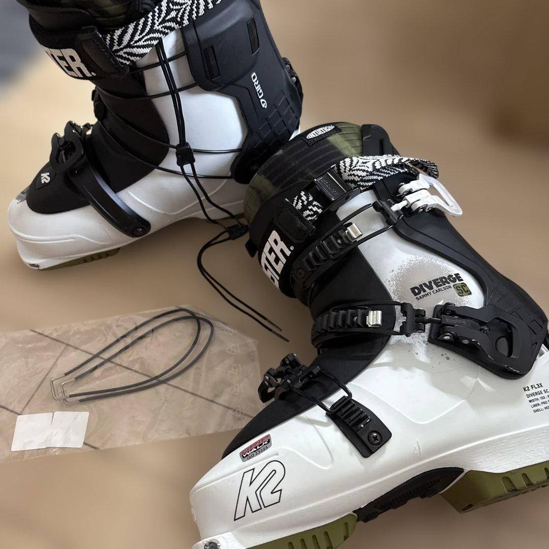 K2スキーブーツ　DIVERGE SC 27.5 フリースキー用