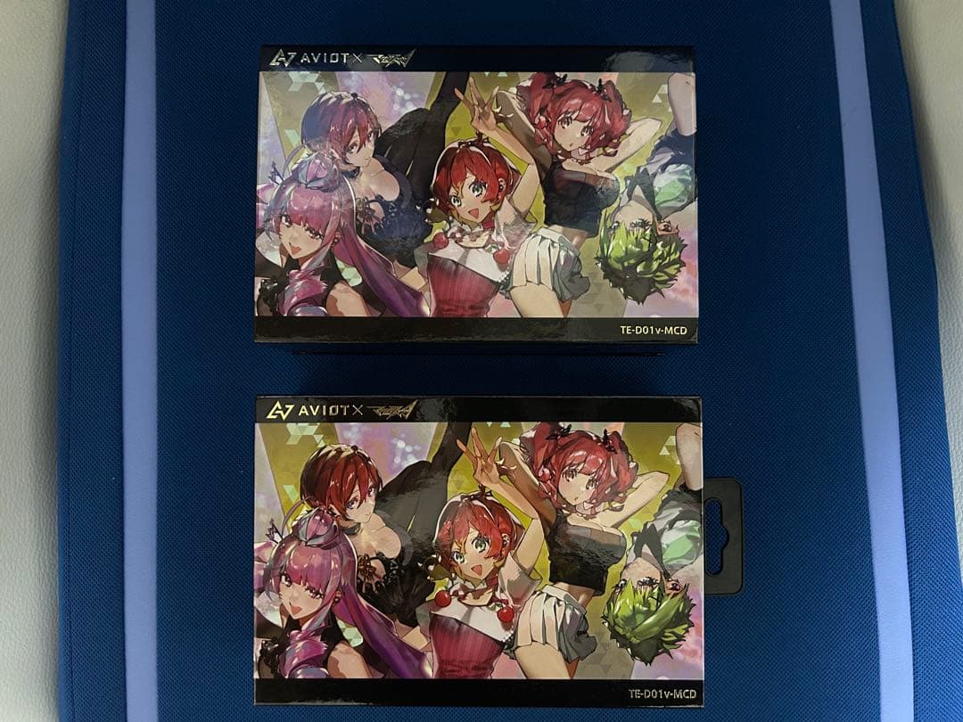 AVIOT×マクロスΔコラボイヤホン［TE-D01v-MCD］エラー品の外箱同梱