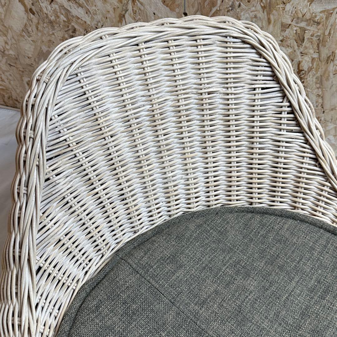 桜屋工業 ラタン座椅子 二脚セット 和室 和モダン ホームデイ