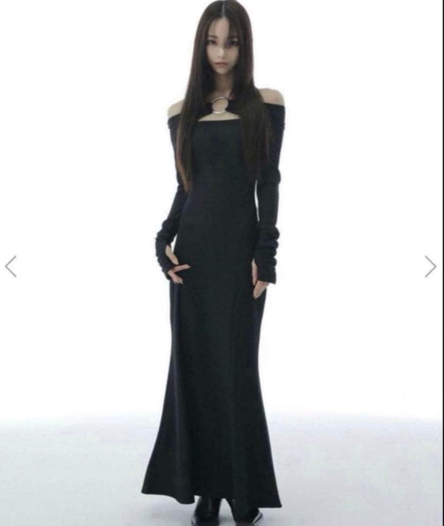 meltthelady ring point long dress ドレス