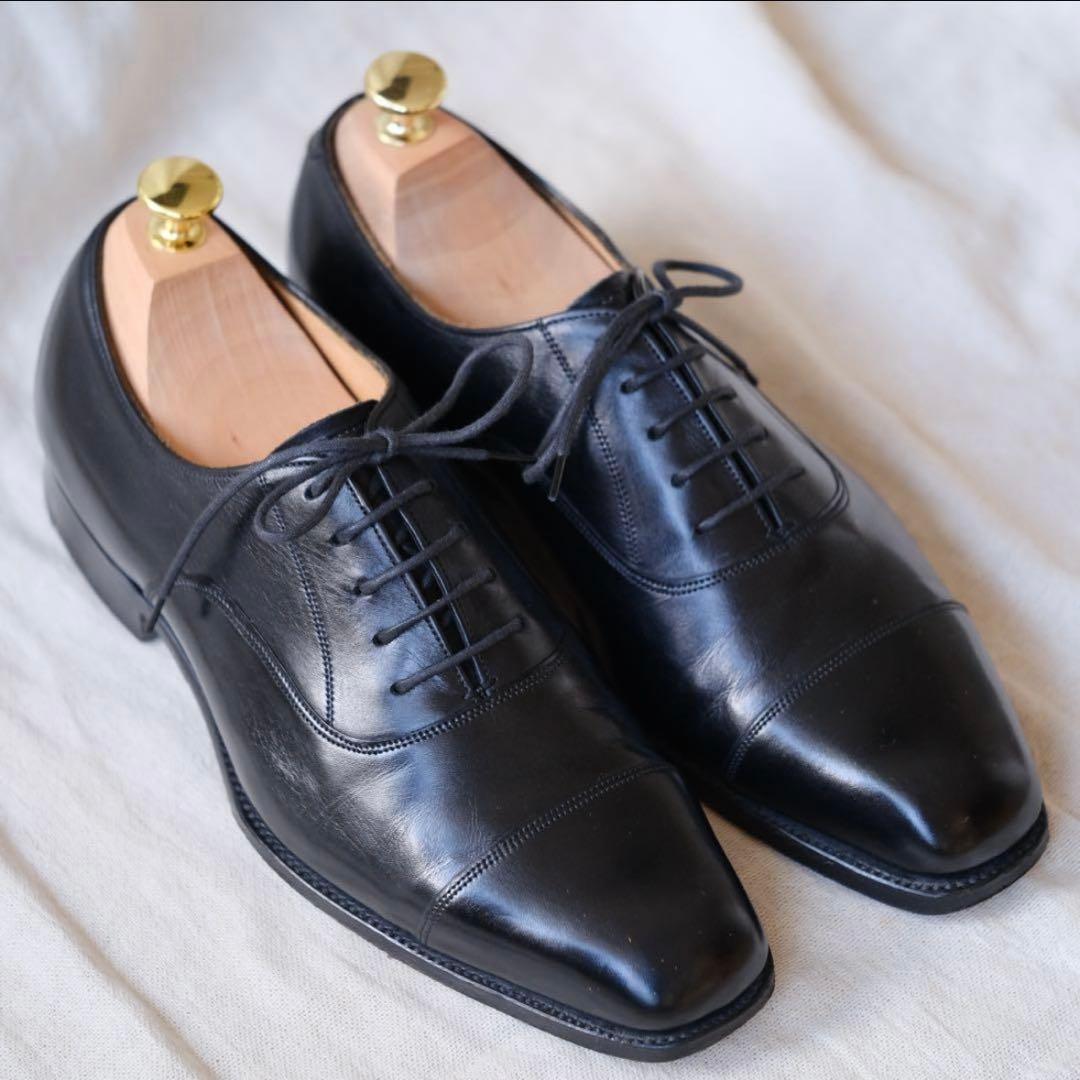 値下げ中　美品Tricker'sトリッカーズオックスフォードストレートチップ黒6