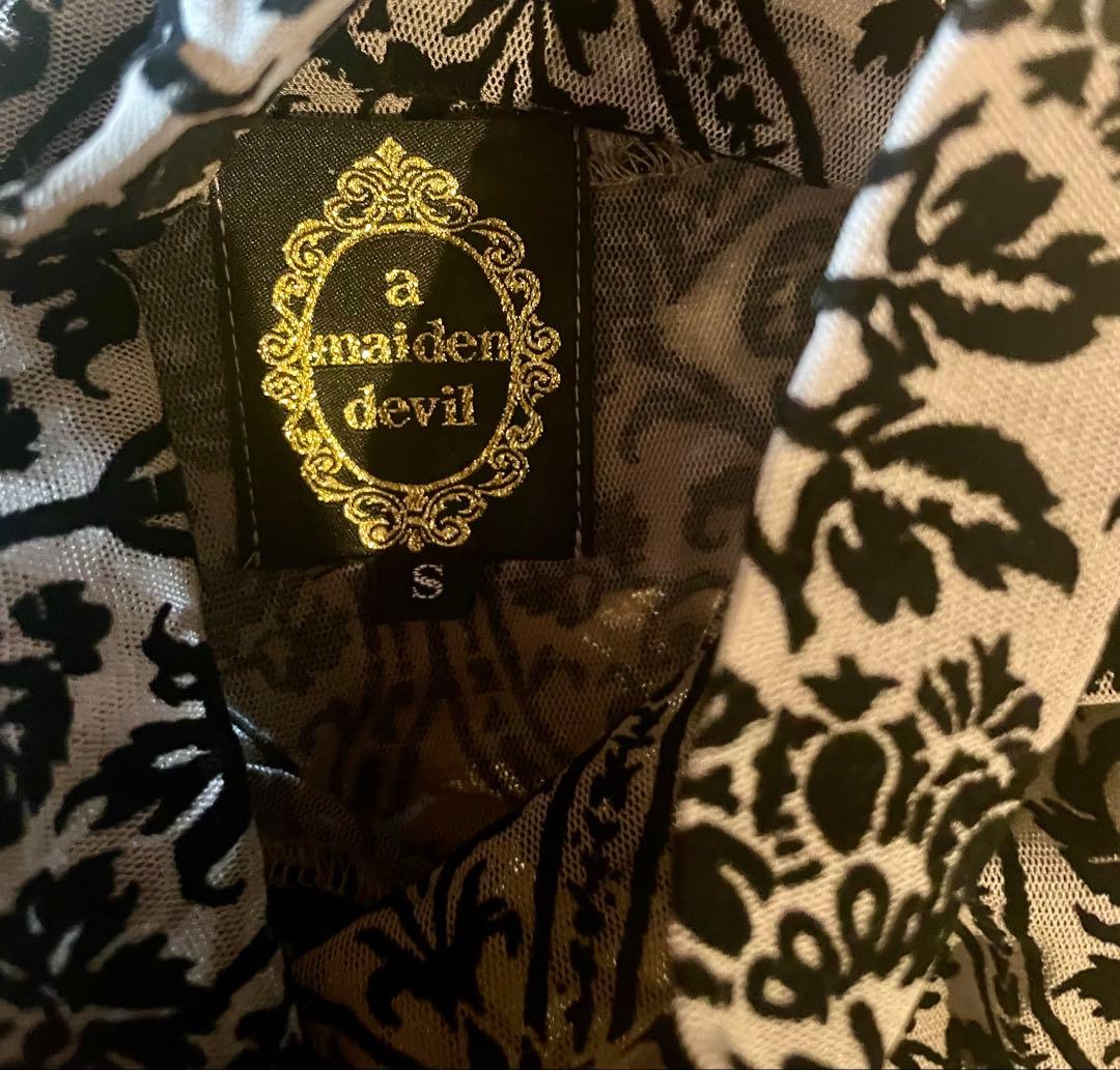 a maiden devil Medenius Arabesque カットソー