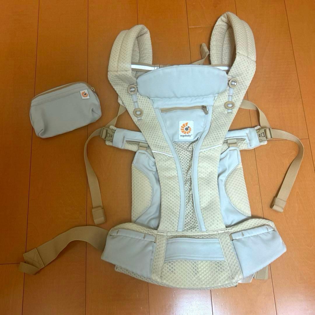 ergobaby オムニブリーズ抱っこ紐 ベージュ