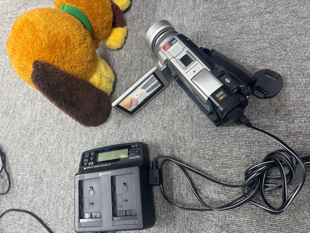 SONY デジタルビデオカメラ DCR-TRV50 バッテリー 充電器