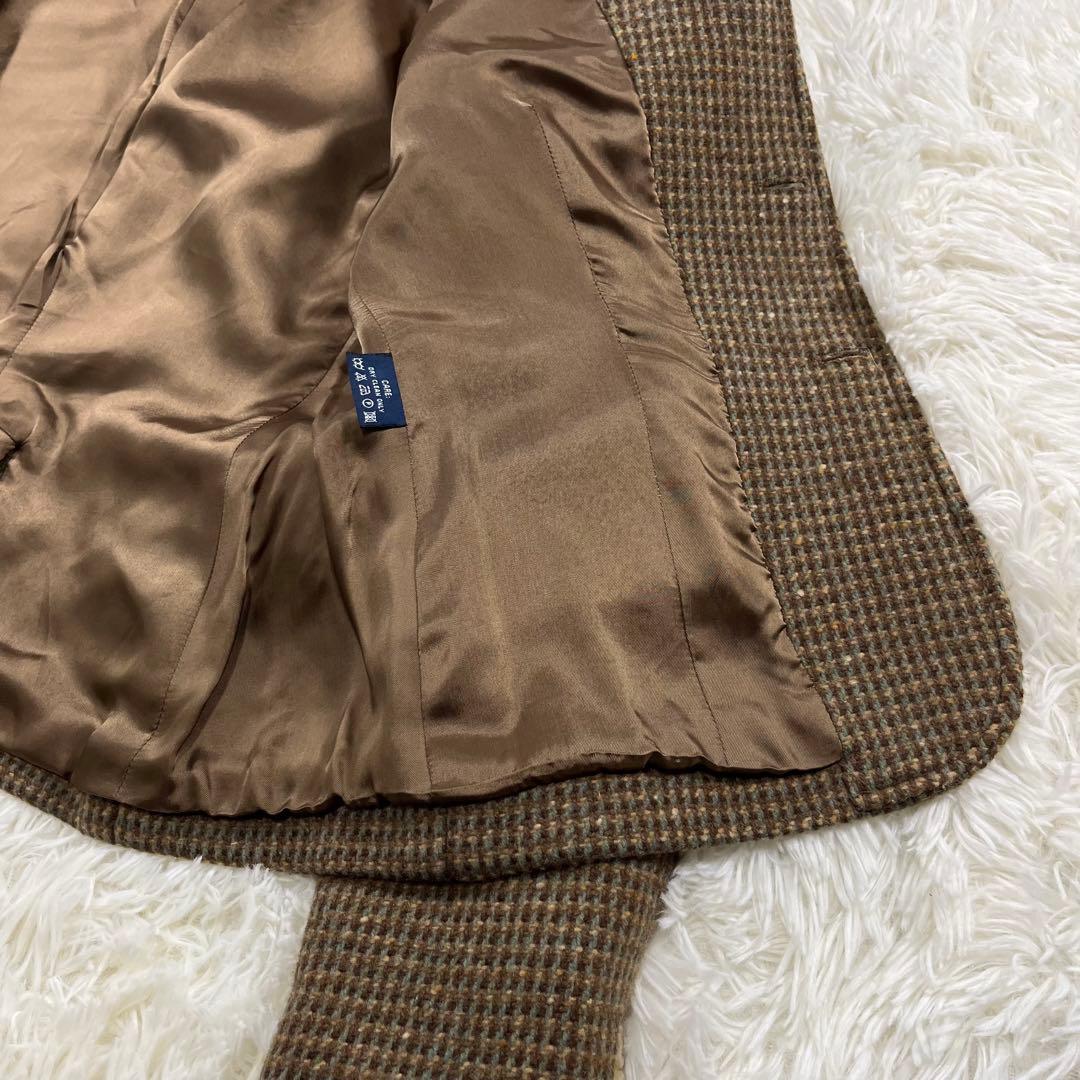 イタリア製✨カシミヤ混✨ラルフローレン　レディースジャケット　ツイード　L相当