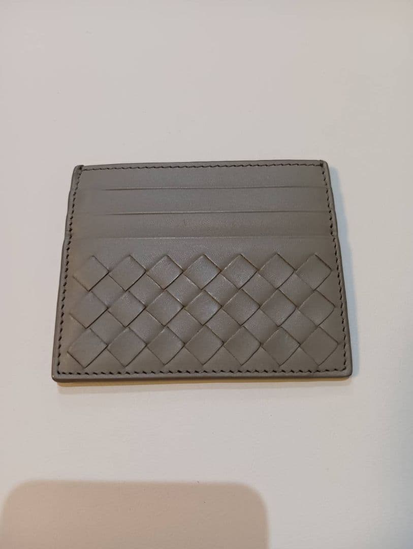 ボッテガヴェネタ イントレチャート カードケース グレージュ