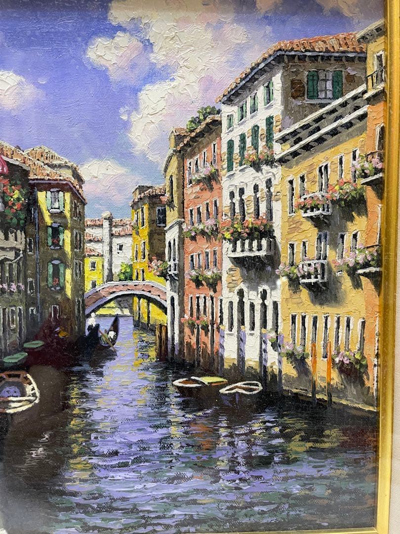 G*T様 RE7304真作保証■JEAN.F.HANSEN■41＊32cm肉筆油