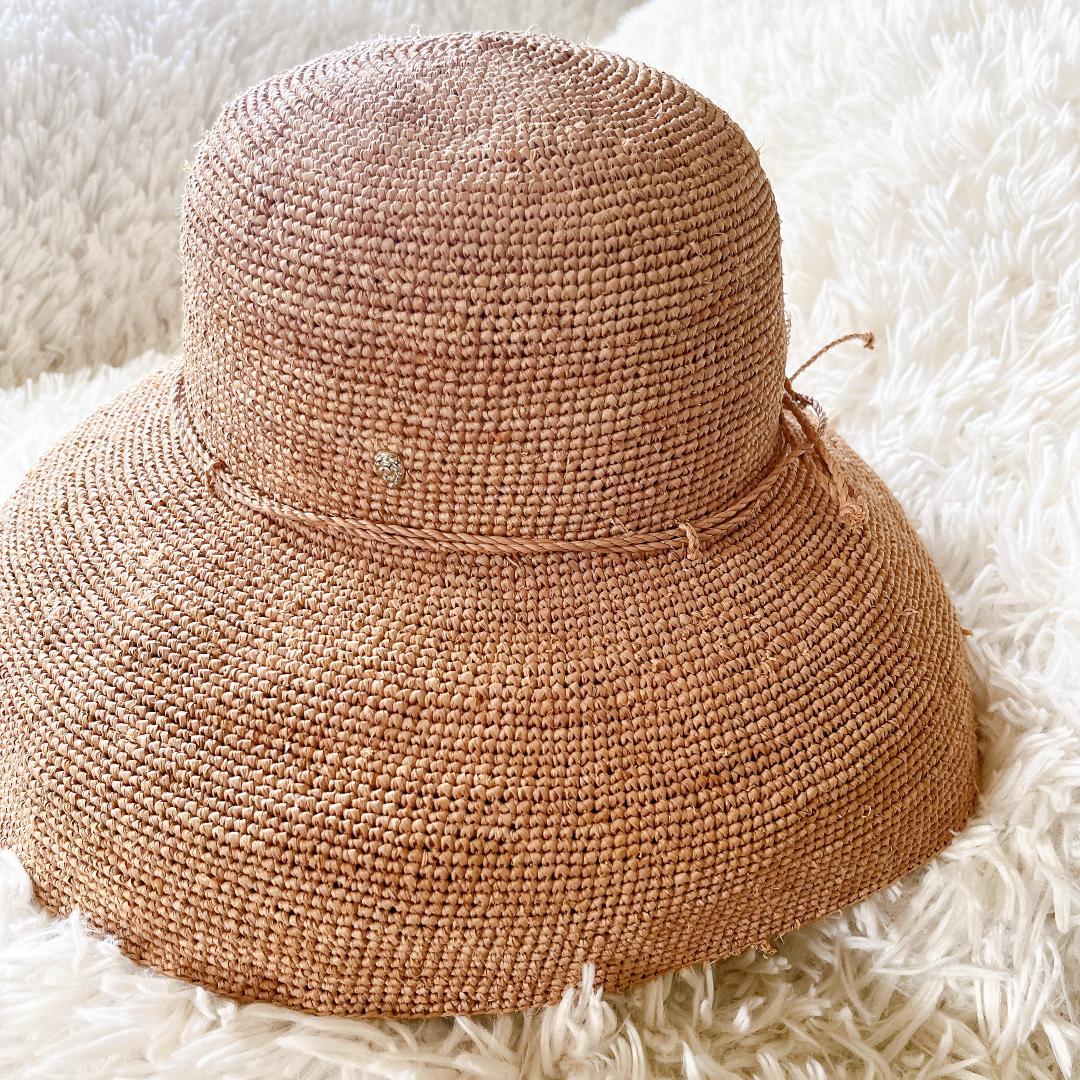 ヘレンカミンスキー　麦わら帽子　raffia 100%