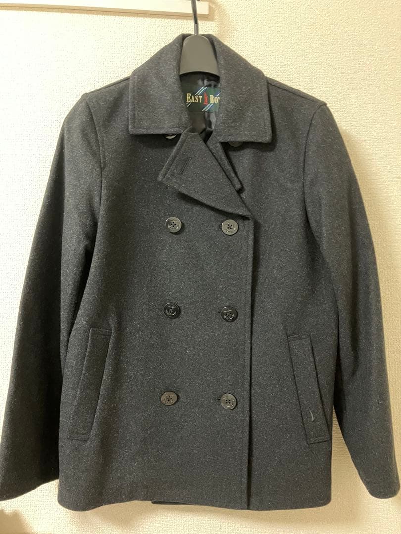 EAST BOY 試着のみ未使用　グレー ピーコート サイズ7