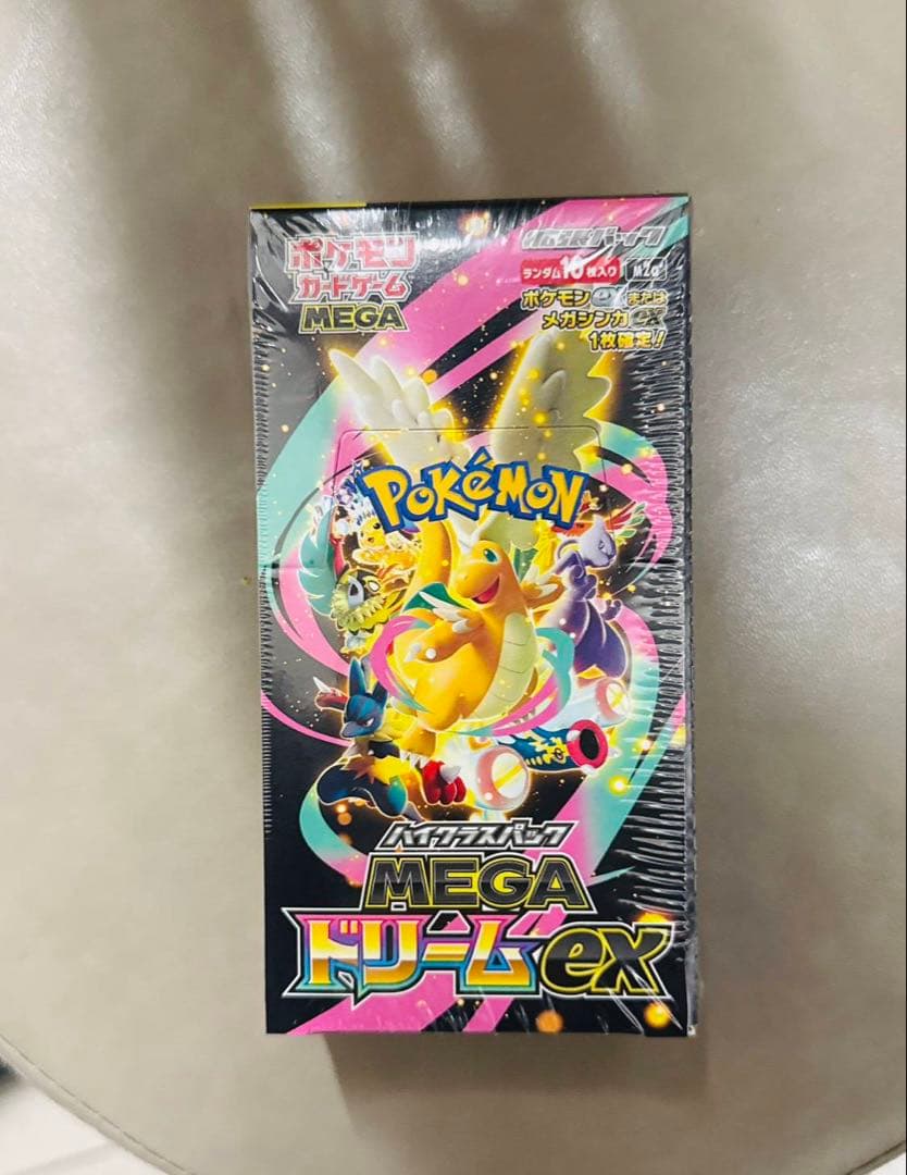 【ポケモンカード】MEGAドリームex　シュリンク付き 1box