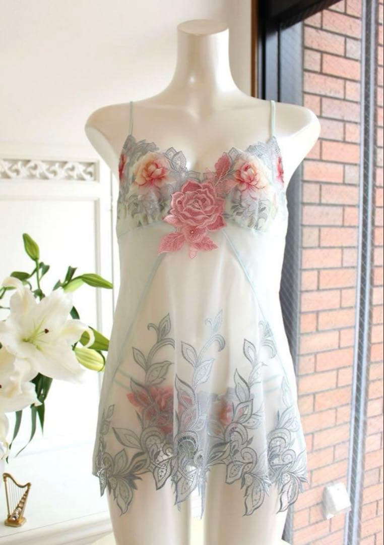 限定価格‼️サルート　97G キャミソール　Lサイズ　GB 店舗限定　水色