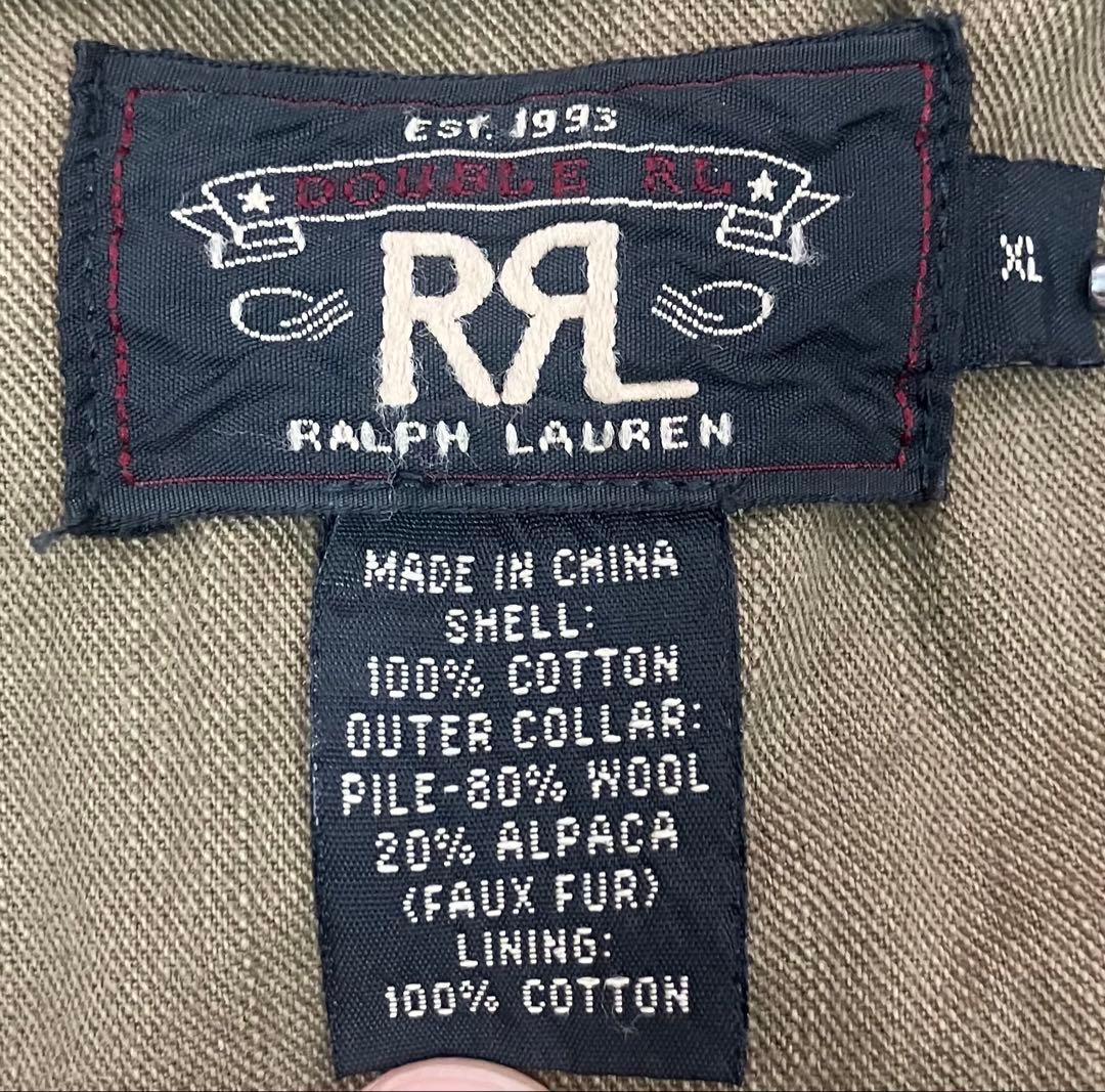 RRL N-1 タイプ ステンシル デッキジャケット ミリタリージャケットXL