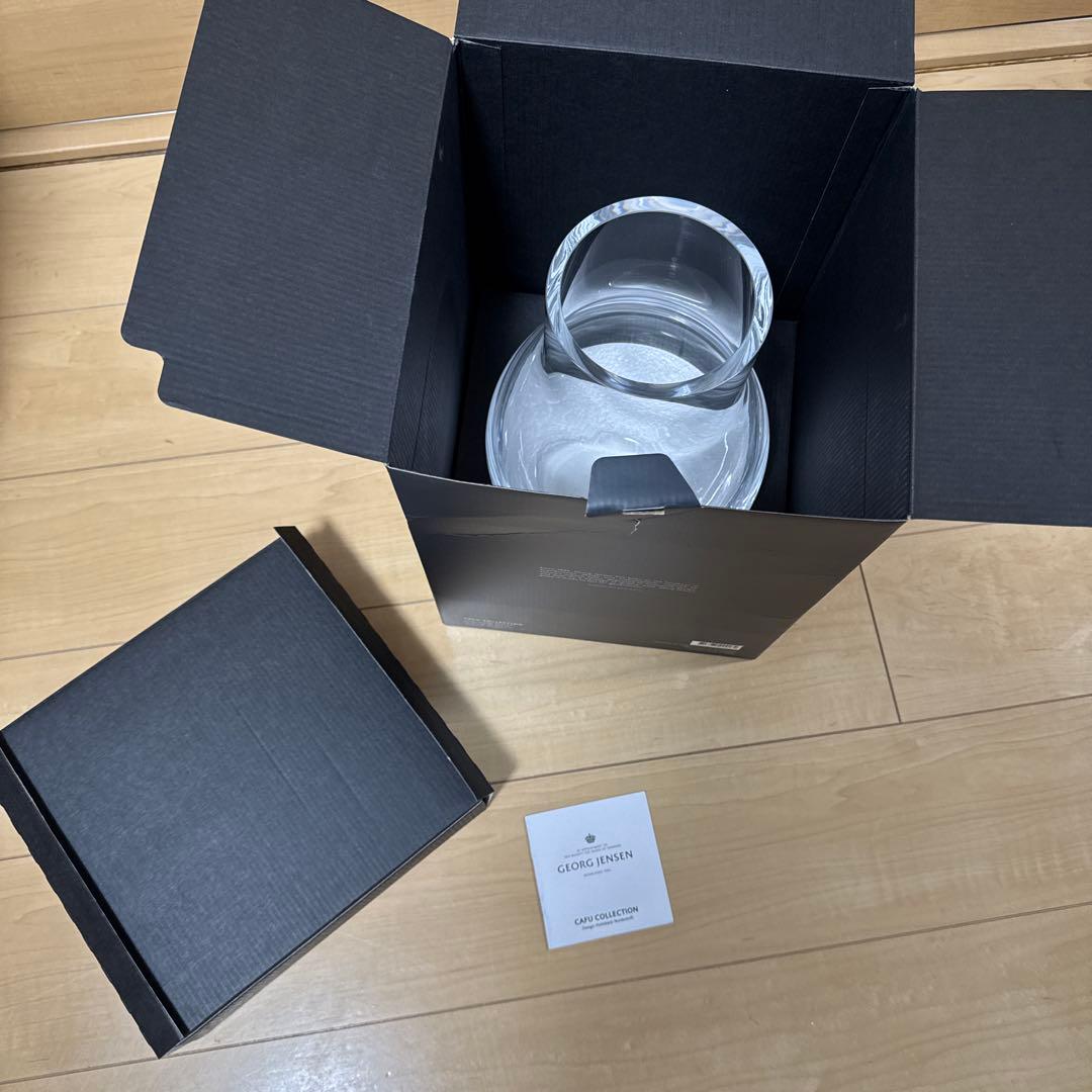 【新品】ジョージ ジェンセン フラワーベース カフ コレクション ヴェース M