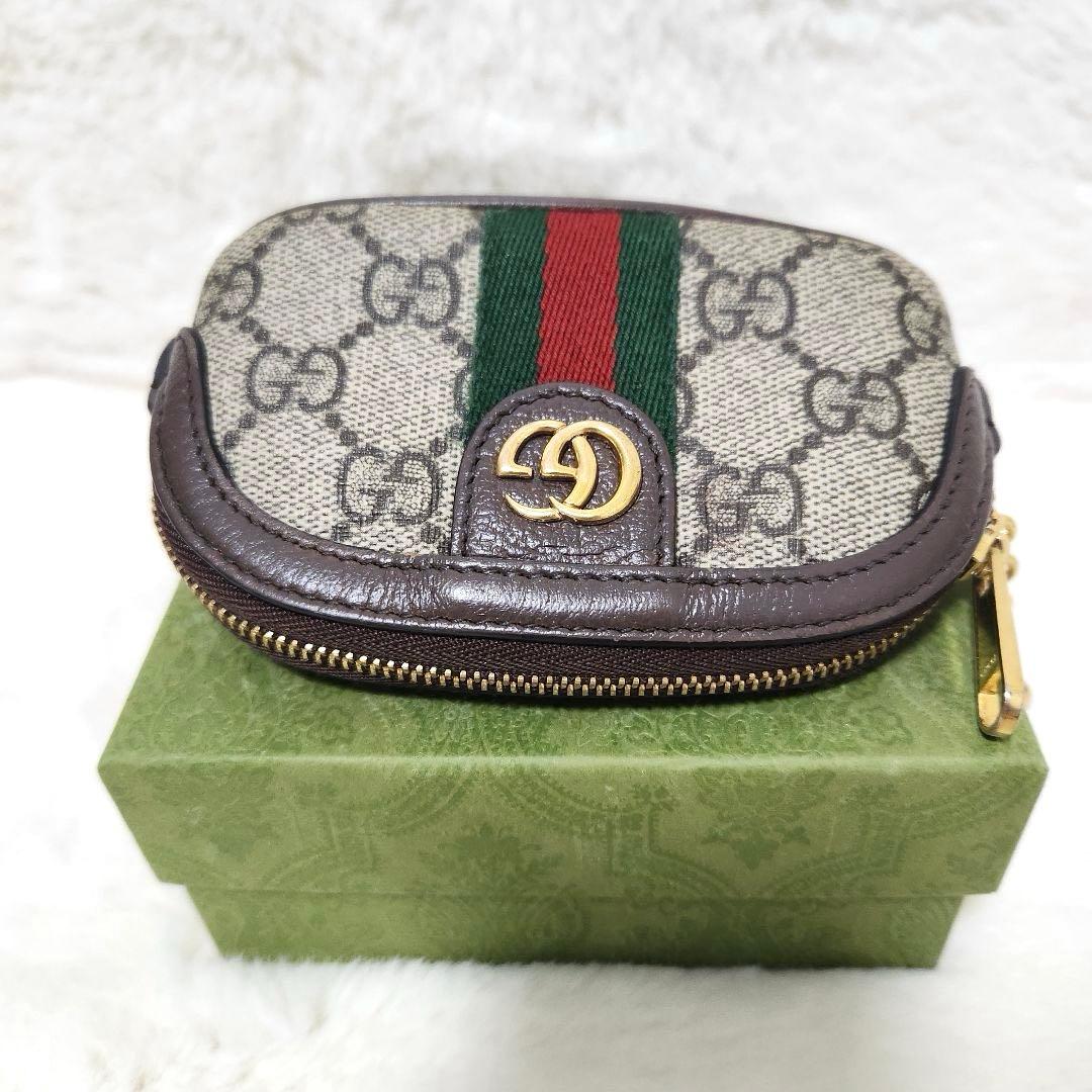 ✨極美品　付属品完備✨グッチ　ケース　小銭入れ　キーリング　オフディア